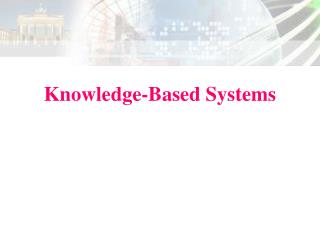 knowledge based systems