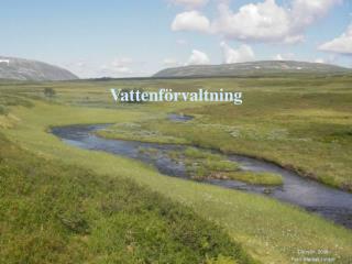 vattenf rvaltning