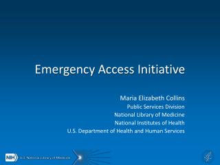 Emergency Access Initiative