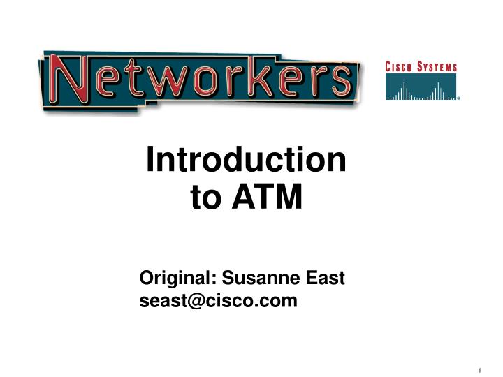 introduction to atm