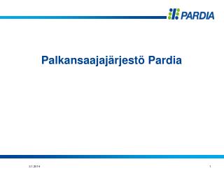 palkansaajaj rjest pardia
