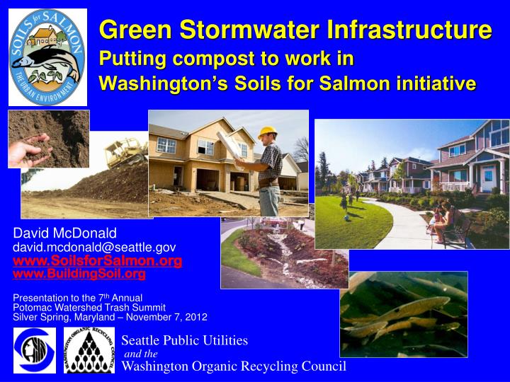 green stormwater infrastructure putting compost to work in washington s soils for salmon initiative