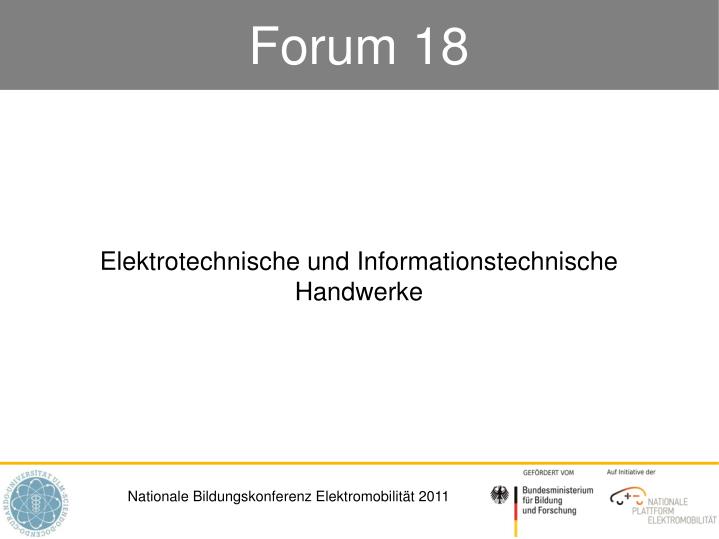 elektrotechnische und informationstechnische handwerke