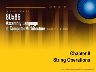 Chapter 8 String Operations