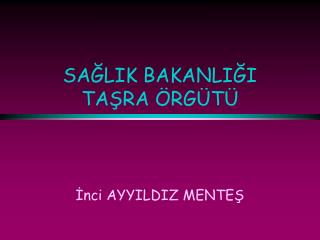 sa lik bakanli i ta ra rg t