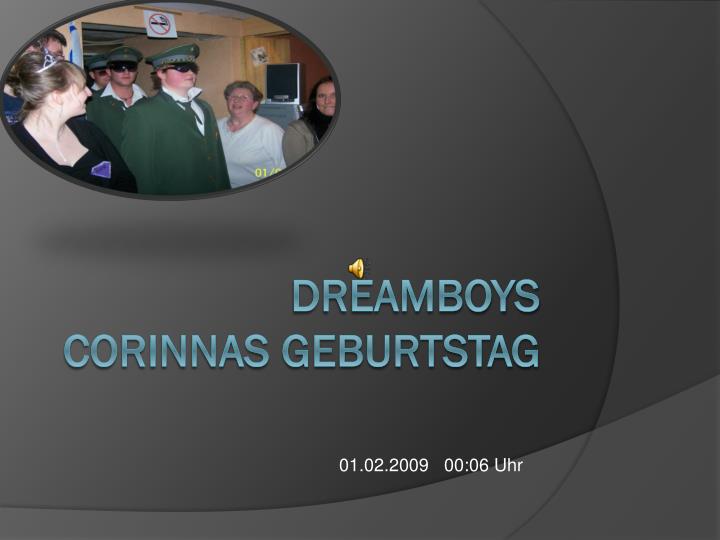 dreamboys corinnas geburtstag