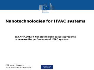 Nanotechnologies for HVAC systems