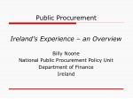 Public Procurement - slide 1