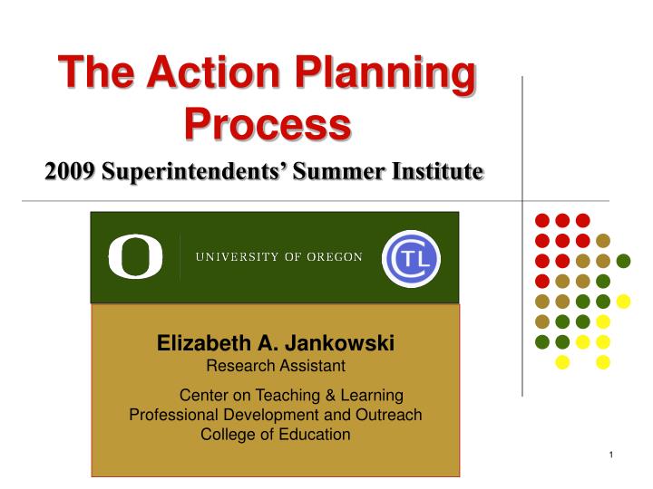 the action planning process