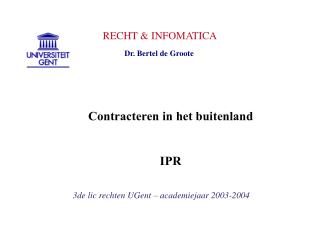 recht infomatica