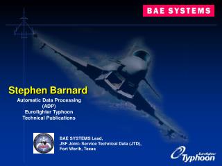 Automatic Data Processing (ADP) Eurofighter Typhoon Technical Publications