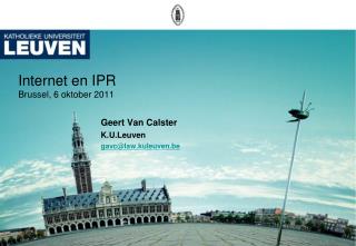 internet en ipr brussel 6 oktober 2011