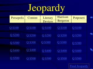 Jeopardy