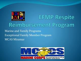 EFMP Respite Reimbursement Program