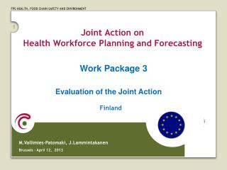 Joint Action on Health Workforce Planning and Forecasting