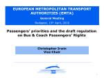 Enhancing Passenger Satisfaction in European Bus & Coach Services: EMTA Meeting Insights - slide 1