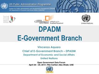 DPADM E-Government Branch