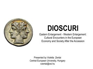 Presented by Violetta Zentai Central European University, Hungary vzentai@osi.hu