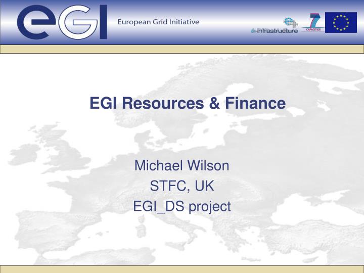 egi resources finance