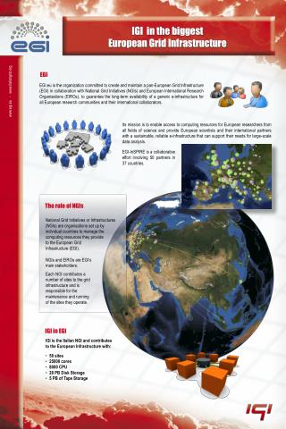 IGI in the biggest European Grid Infrastructure