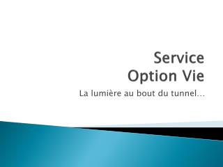 service option vie