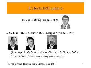 l efecte hall qu ntic