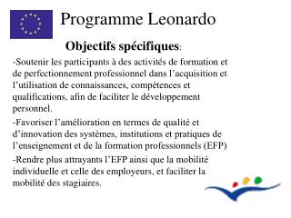 programme leonardo