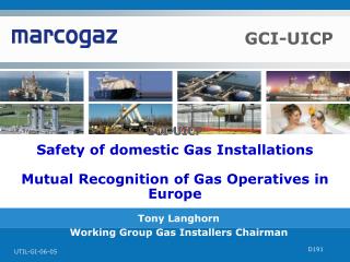 Safety of domestic Gas Installations Mutual Recognition of Gas Operatives in Europe