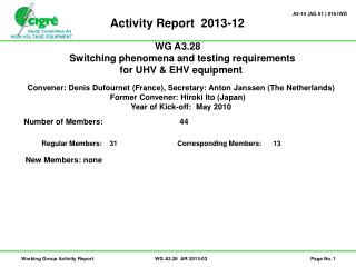 Activity Report 2013-12