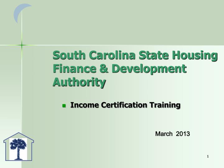 income certification training