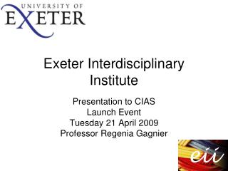 Exeter Interdisciplinary Institute
