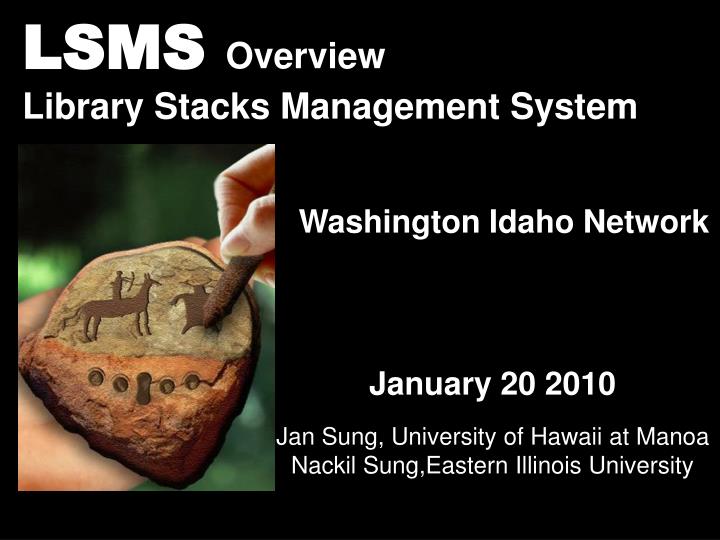 lsms overview library stacks management system