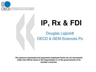 IP, Rx &amp; FDI