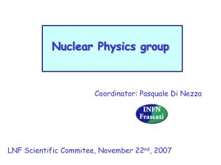 Nuclear Physics group