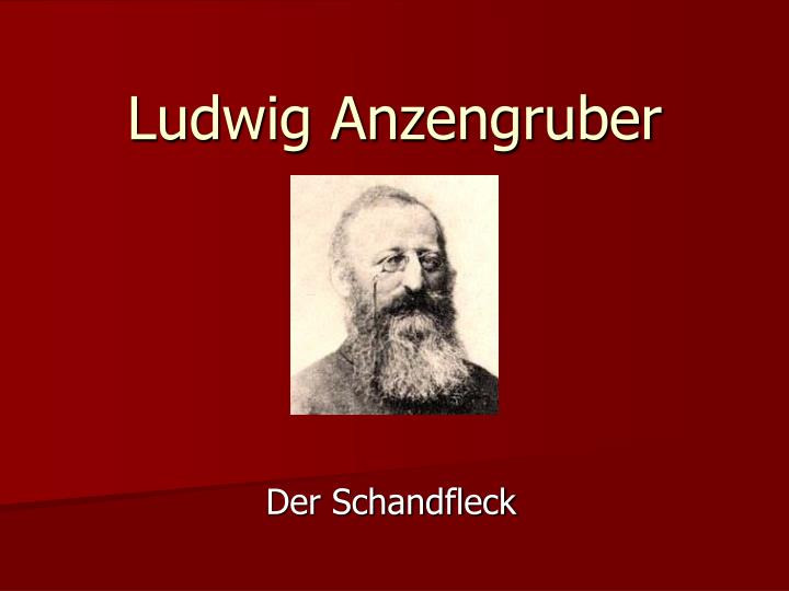 ludwig anzengruber