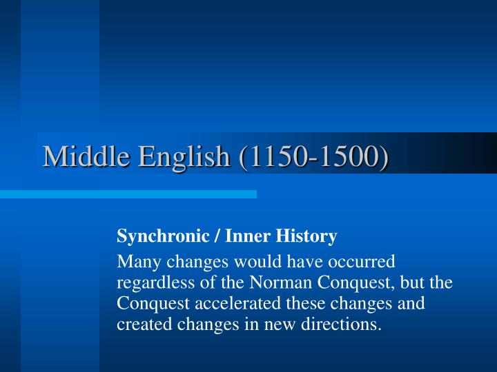 middle english 1150 1500
