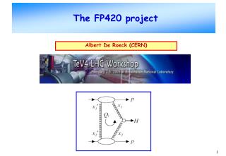 The FP420 project