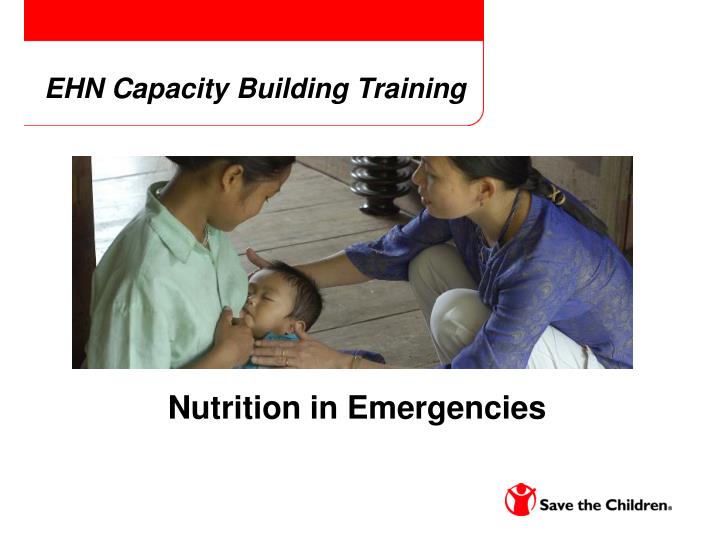 ehn capacity building training