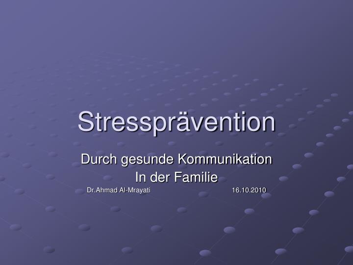 stresspr vention