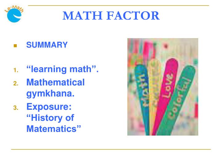 math factor