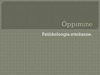 ppimine