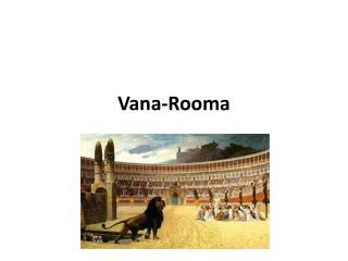 vana rooma