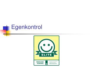 egenkontrol
