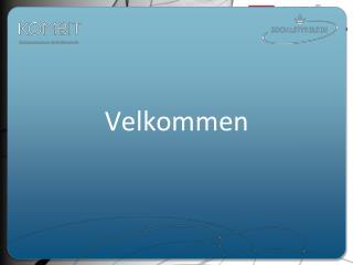 velkommen
