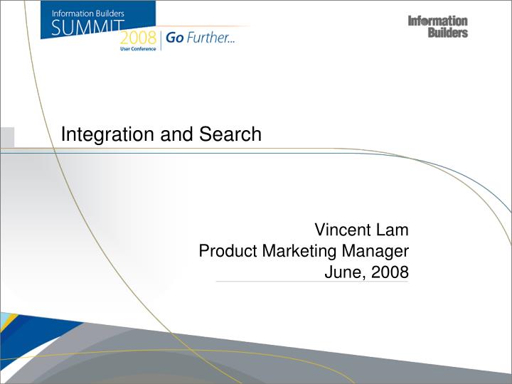 integration and search