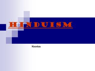 hinduism