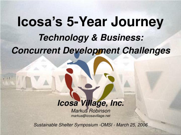 icosa s 5 year journey