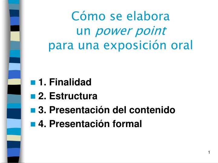 c mo se elabora un power point para una exposici n oral