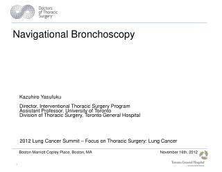 Navigational Bronchoscopy