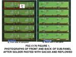 a). Front side of sub-panel - slide 1
